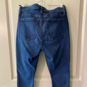 Loft Dark Wash Skinny Jeans, Petite